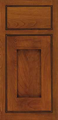 Morris Door Inset Style Cherry Nutmeg Stain